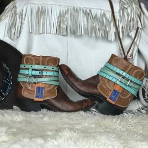 Pompano HAELI MAED reworked custom boots size 6